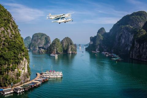 Halong Bay to Hanoi one way by Seaplane  Vietnam